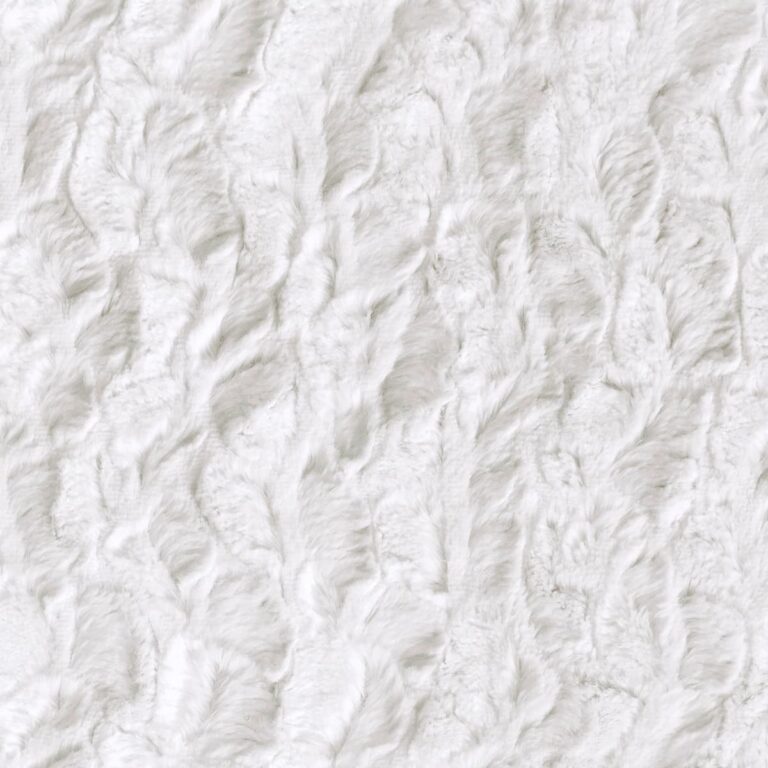 Minky -Lux Snuggle Bella WHITE From EZ Fabric