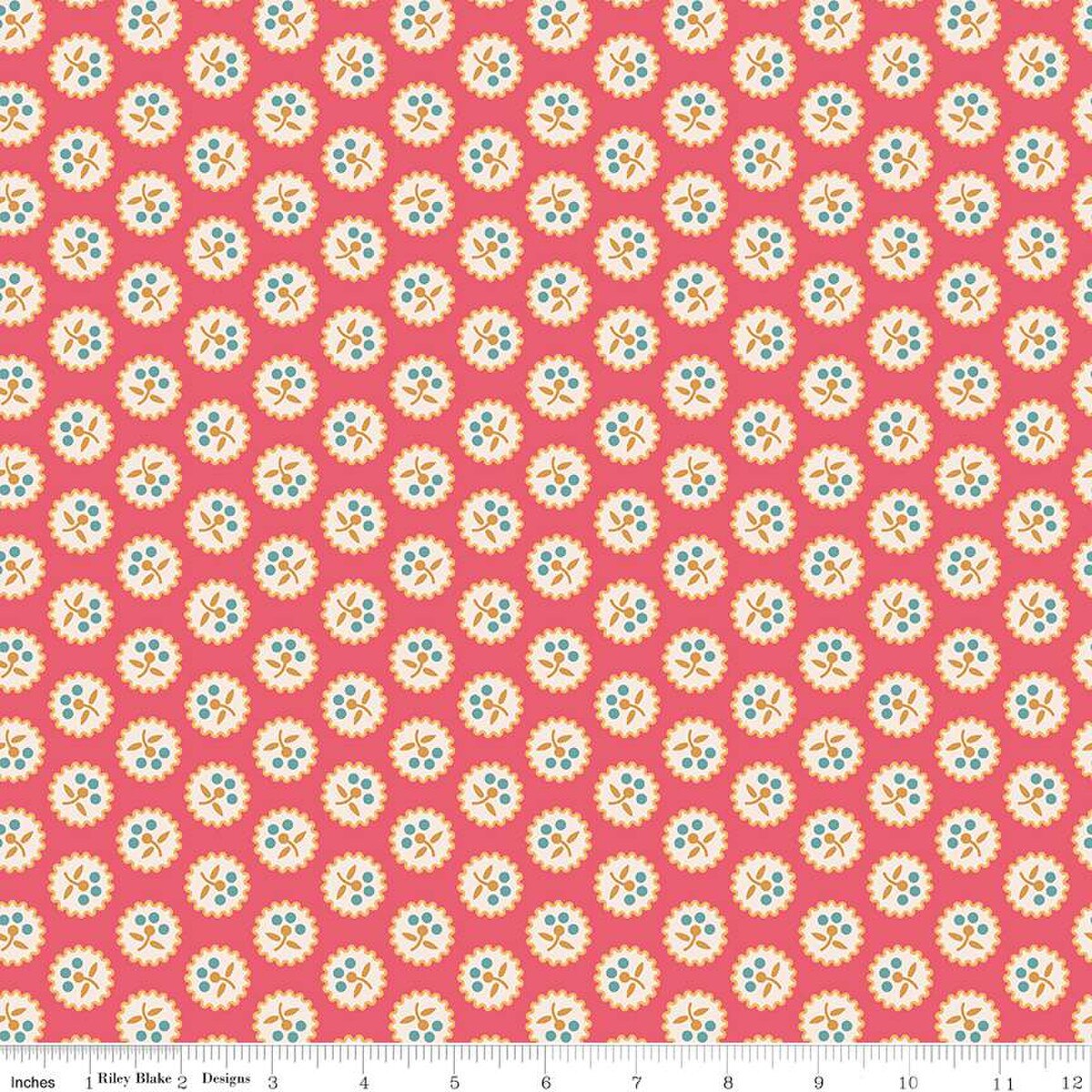Betsy in Tea Rose from the Americana Collection by Lori Holt for Riley Blake Designs