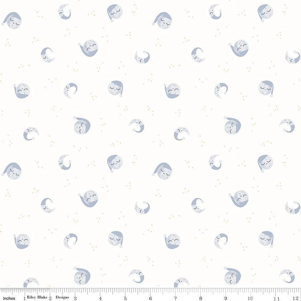 Goodnight Moon in Cloud from the Twinkle Little Star Collection - Riley Blake Designs