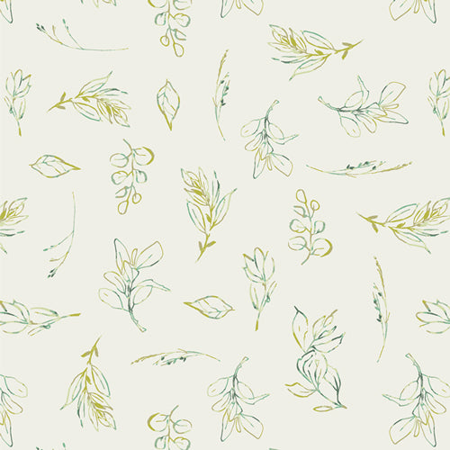 Sprinkled Sprigs from The Cur8tor Botanica Collection - AGF Fabrics