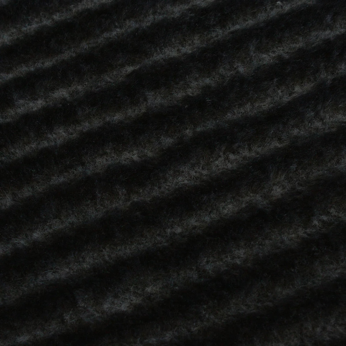 Minky -Lux Snuggle Dakota CHARCOAL/BLACK From EZ Fabric