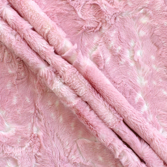 Minky- Luxe Cuddle Doe Snuggle ROSEWATER from EZ Fabrics
