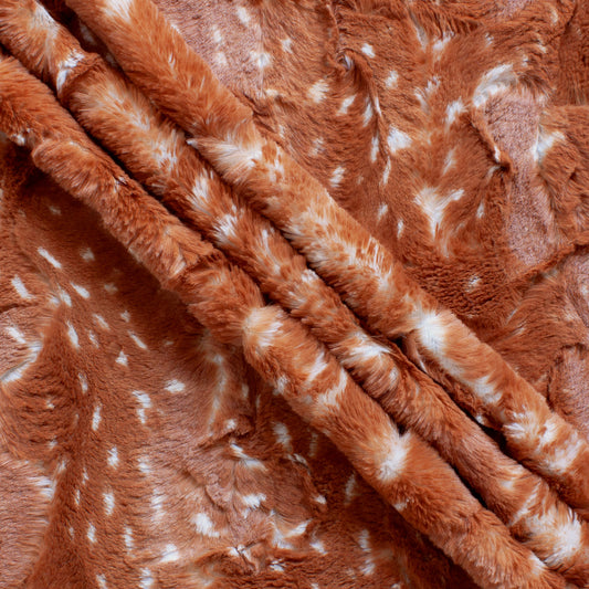 Minky- Luxe Cuddle Doe Snuggle SPICE from EZ Fabrics