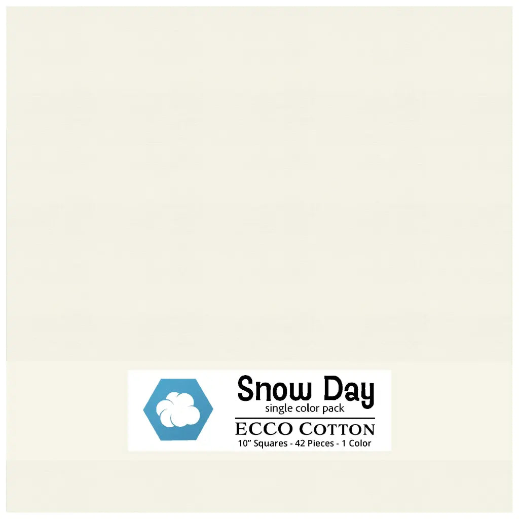 Layer Cake - Snow Day Stack Pack - 42 pieces of 10"x10" Squares