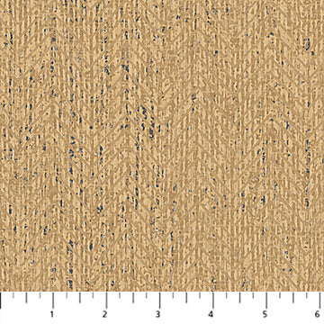 Flannel - Urban Oasis Brown Tweed from Northcott Fabrics