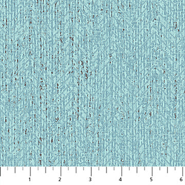 Flannel - Urban Oasis Teal Tweed from Northcott Fabrics