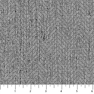 Flannel - Urban Oasis Gray Tweed from Northcott Fabrics