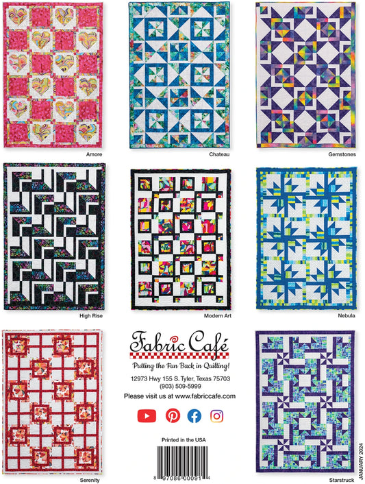 3 Yard Quilt Book - Go Bold With 3-Yard Quilts from Fabric Cafe
