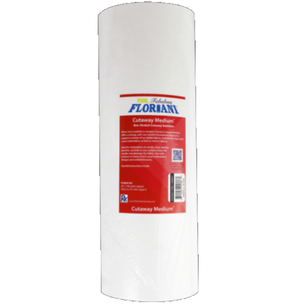 Floriani Cutaway Medium 20" x 100 yds ~ Non-Fusible ~ Commercial