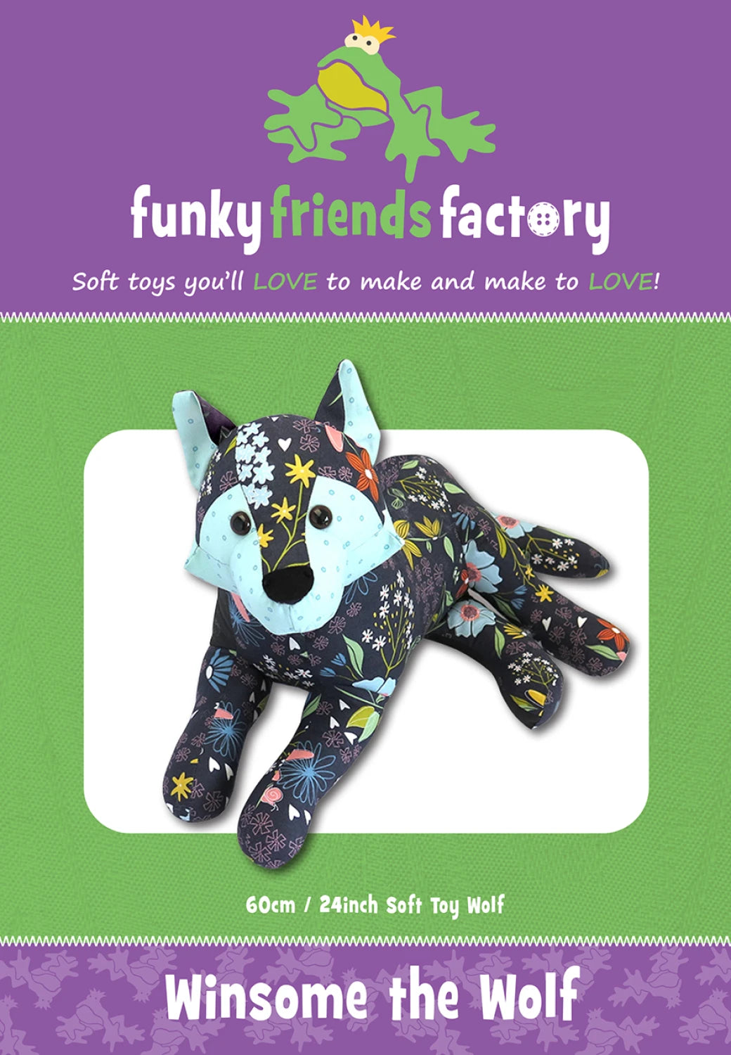 Funky Friends Pattern - Winsome Wolf Pattern