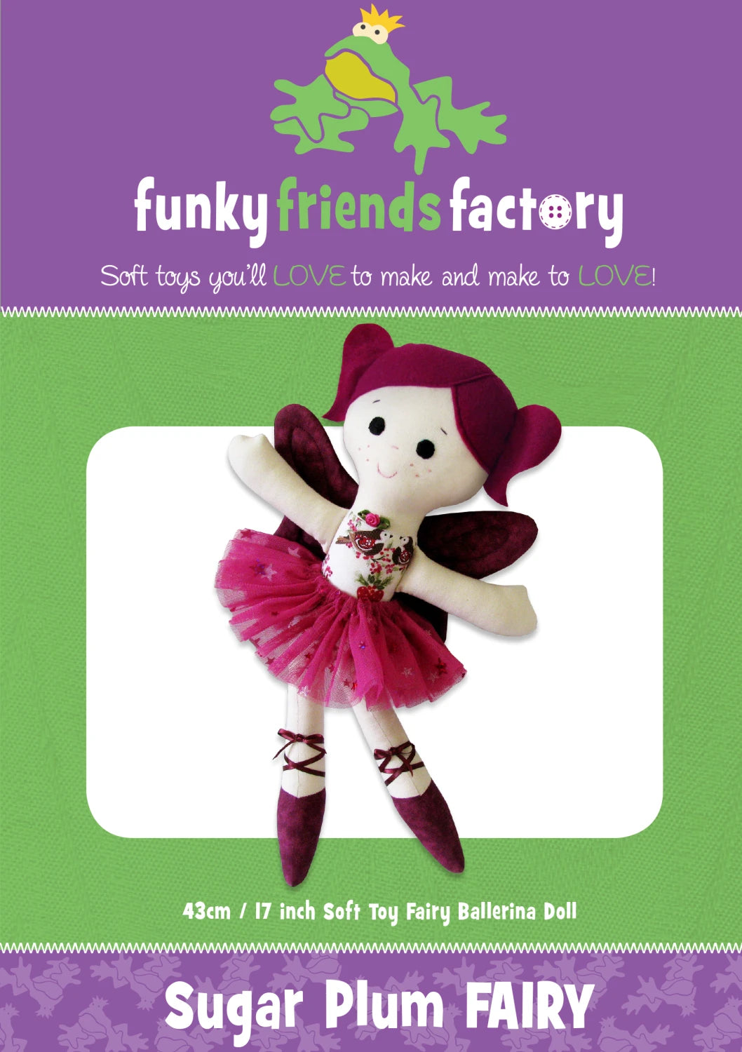 Funky Friends Pattern - Sugar Plum Fairy