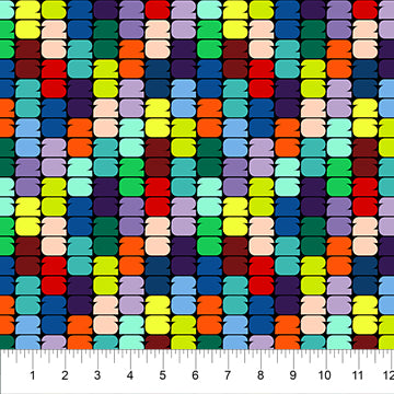 2026 in Black Multi from the FIFA World Cup 26 Collection - Northcott Fabrics