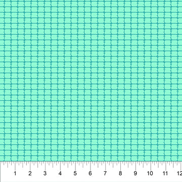 26 in Turquoise from the FIFA World Cup 26 Collection - Northcott Fabrics