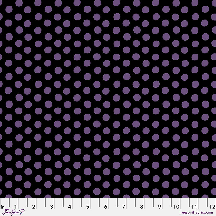 Kaffe Fassett Fabrics - Spot - Black From FreeSpirit Fabrics