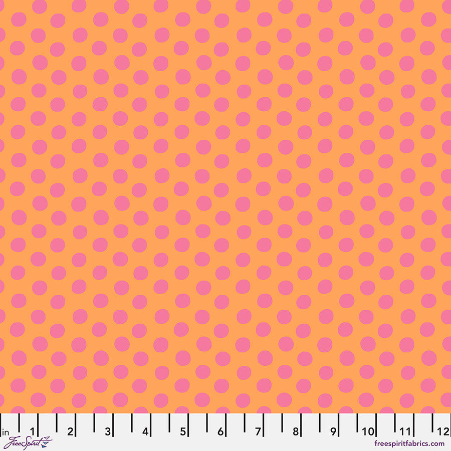 Kaffe Fassett Fabrics - Spot - Peach From FreeSpirit Fabrics