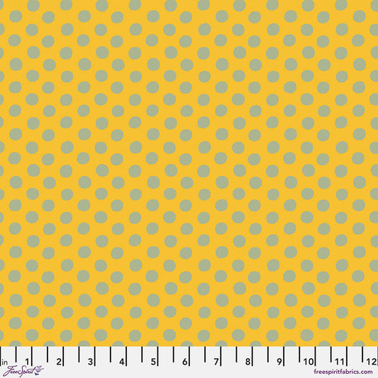 Kaffe Fassett Fabrics - Spot - Yellow  From FreeSpirit Fabrics