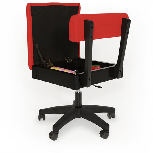 Madame Scarlet Hydraulic Sewing Chair from Arrow Sewing Chairs