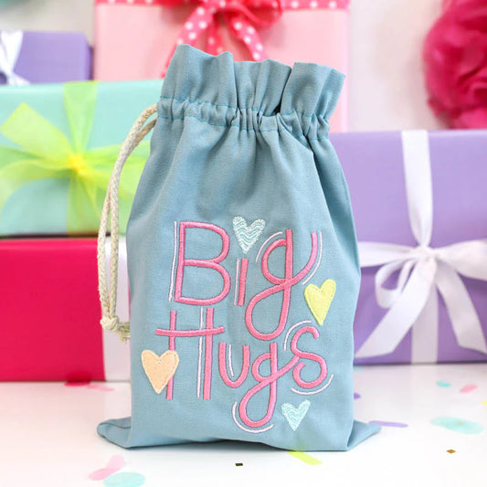 Kimberbell Cinch Sack Storm Blue 2 Pack