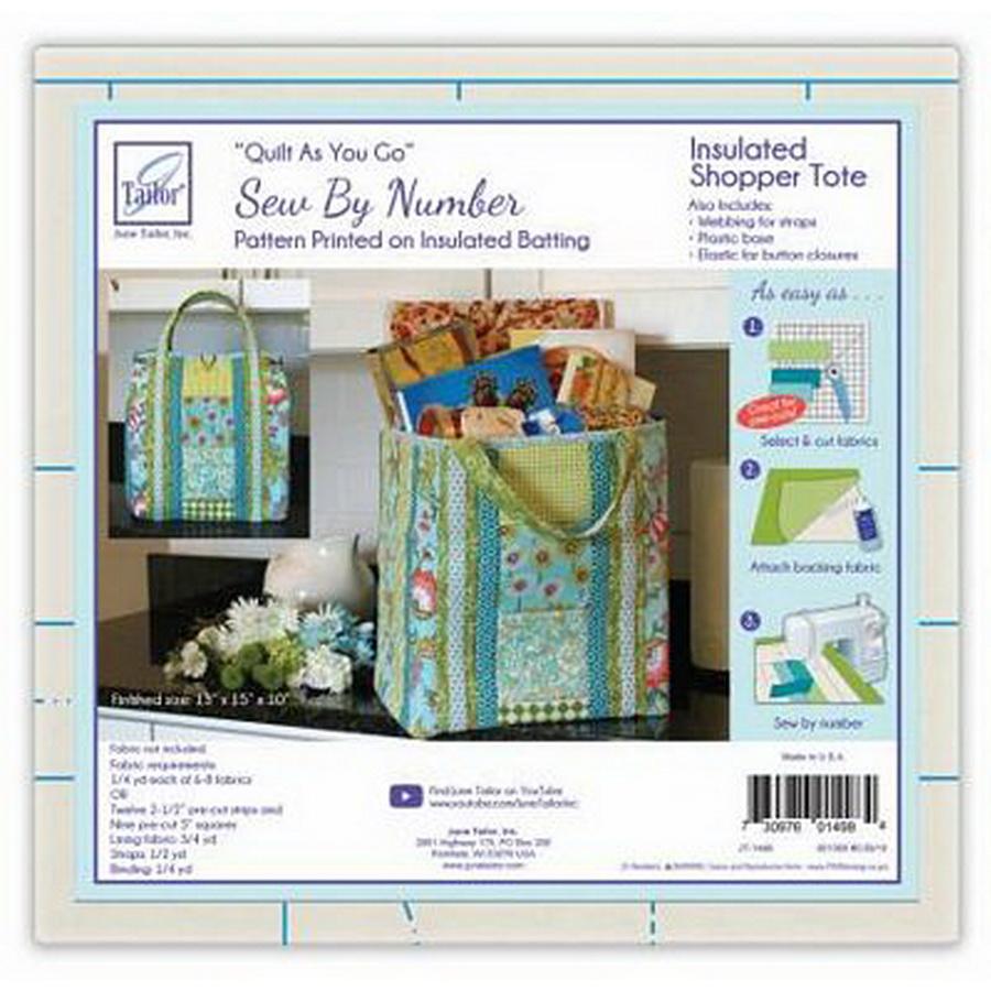 Quilt as You Go - Insulated Shoppers Tote from June Tailor