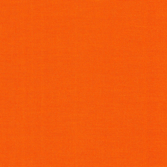 Tangerine Kona Cotton Solids from Robert Kaufman by the Yard