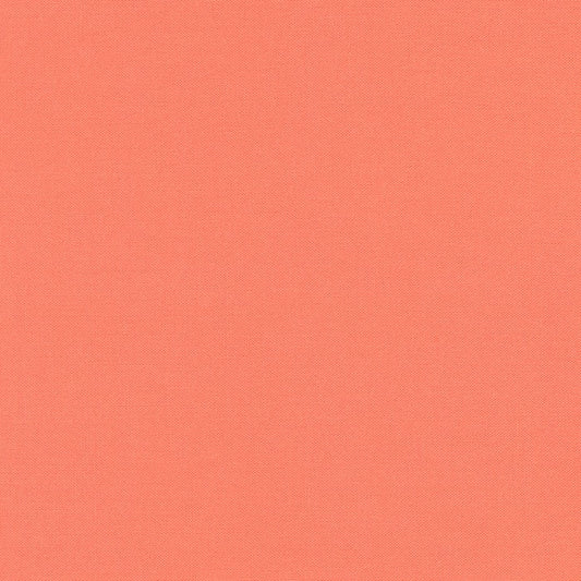 Salmon Kona Cotton Solids from Robert Kaufman by the Yard