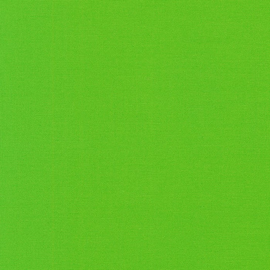 Parrot Kona Cotton Solids from Robert Kaufman by the Yard