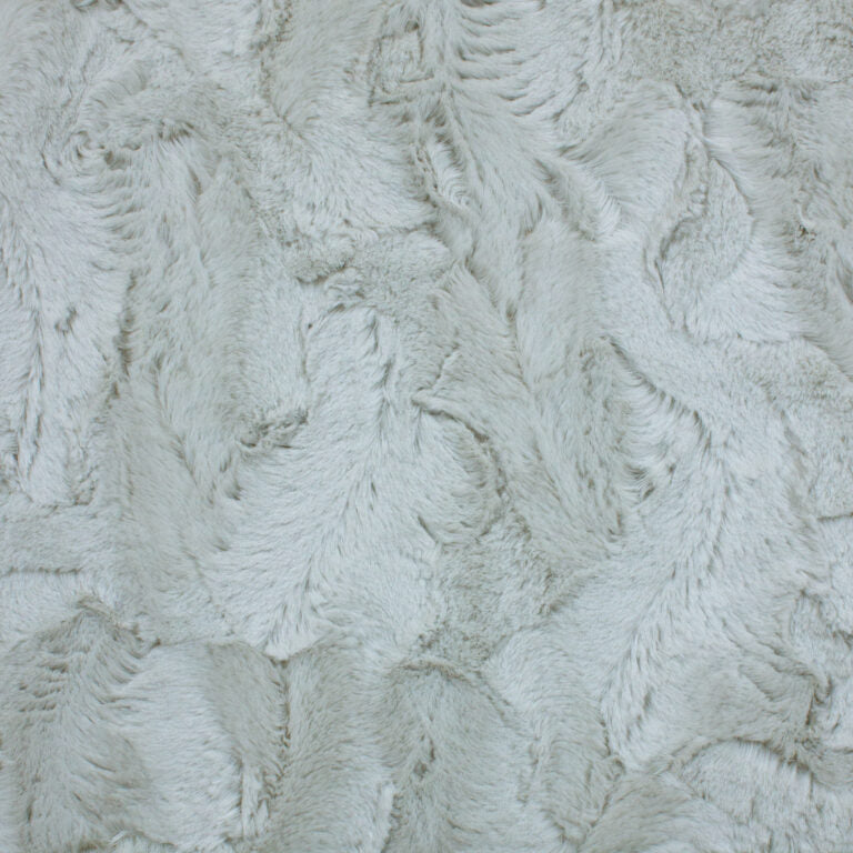 Minky -Lux Snuggle New York WHITE SAGE From EZ Fabric