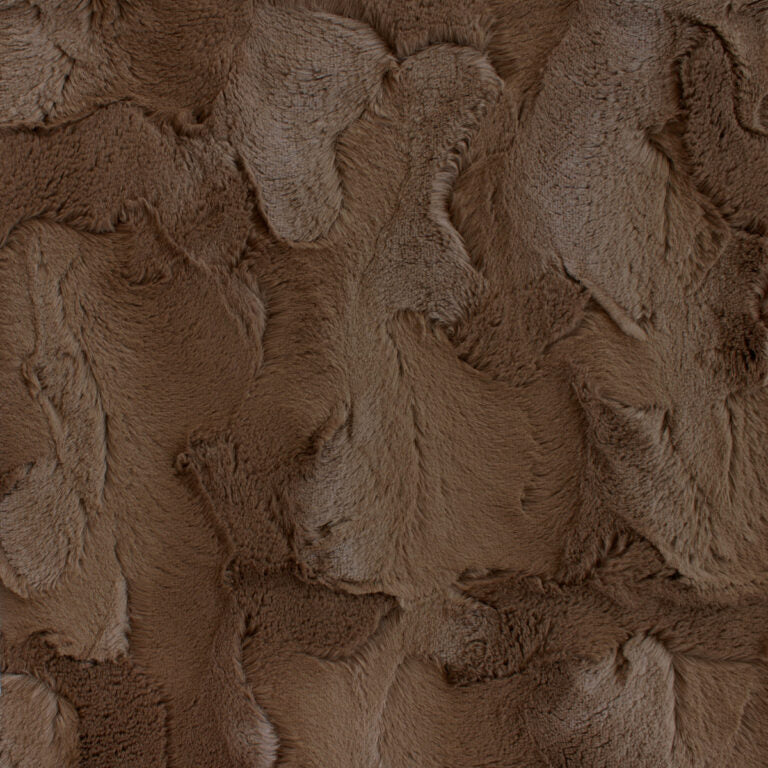 Minky -Lux Snuggle New York CHESTNUT From EZ Fabric