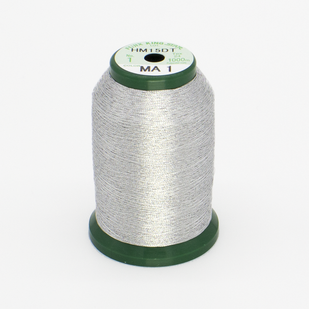 Kingstar Metallic Embroidery Thread - ALUMINUM MA1