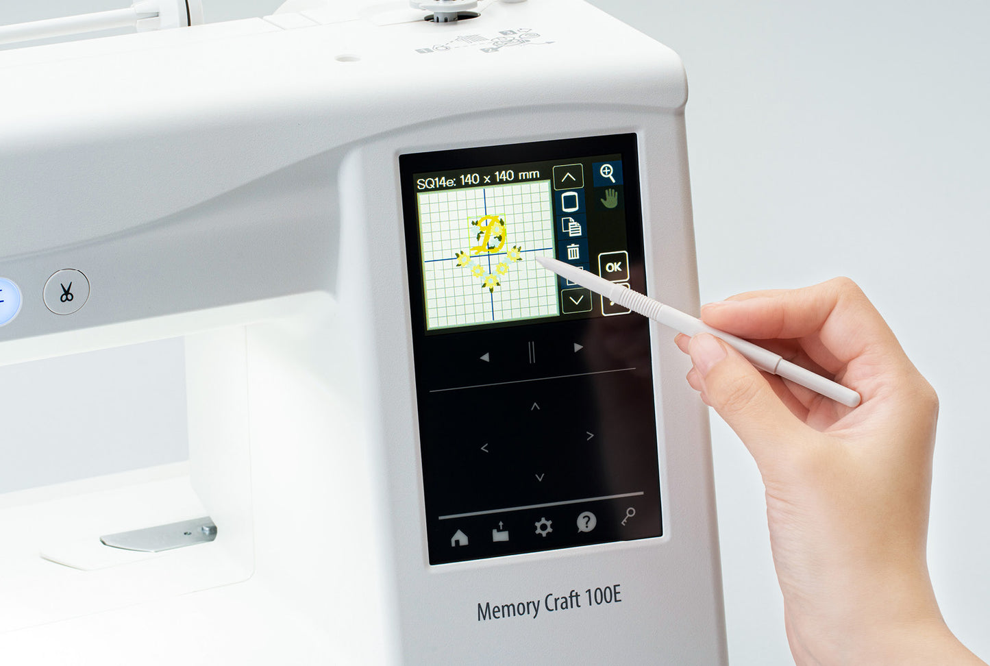 Janome Memory Craft MC100 Embroidery Machine