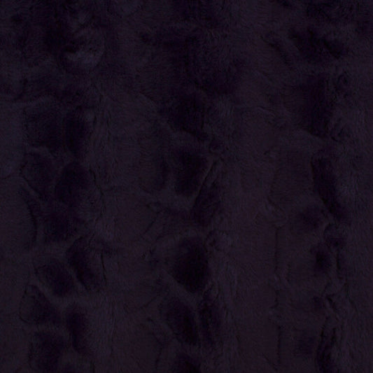 Minky -Lux Snuggle Malibu BLACKBERRY From EZ Fabric