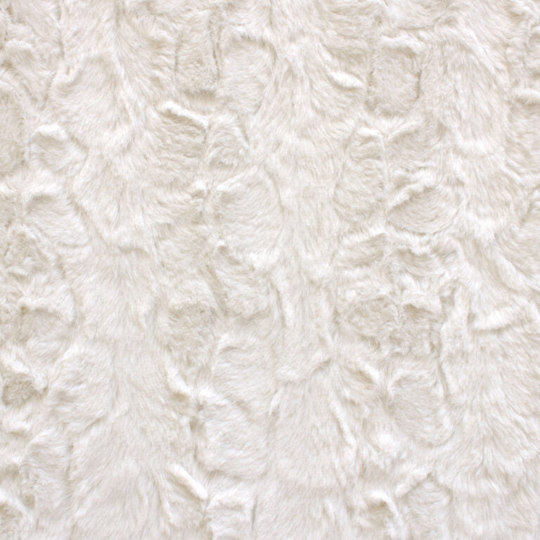 Minky -Lux Snuggle Malibu CREMA From EZ Fabric