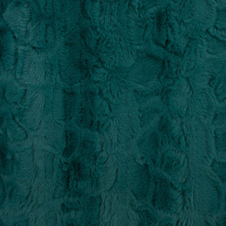 Minky -Lux Snuggle Malibu DEEP TEAL From EZ Fabric