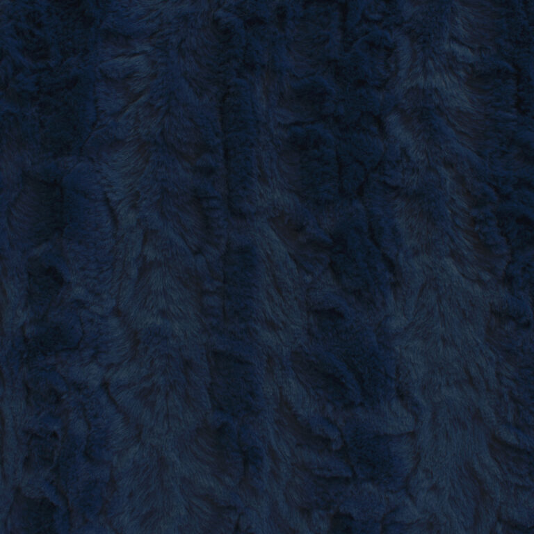 Minky -Lux Snuggle Malibu NAVY From EZ Fabric