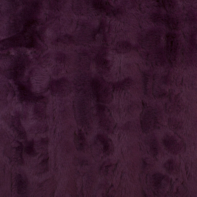 Minky -Lux Snuggle Malibu RED VIOLET From EZ Fabric
