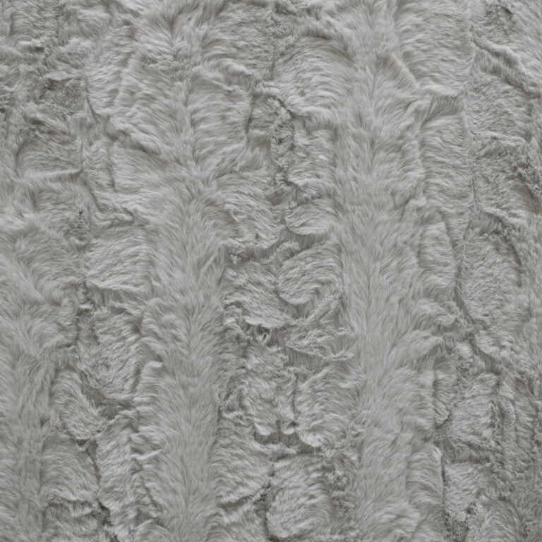 Minky -Lux Snuggle Malibu SILVER From EZ Fabric