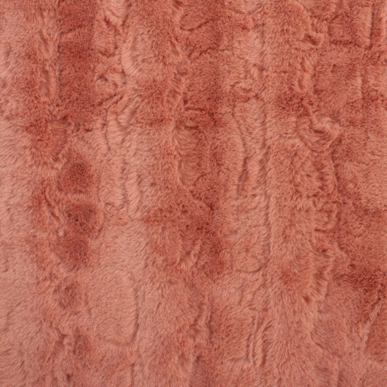 Minky -Lux Snuggle Malibu TERRA COTTA From EZ Fabric