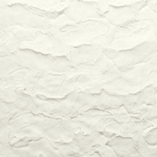 Minky -Lux Snuggle New York IVORY From EZ Fabric