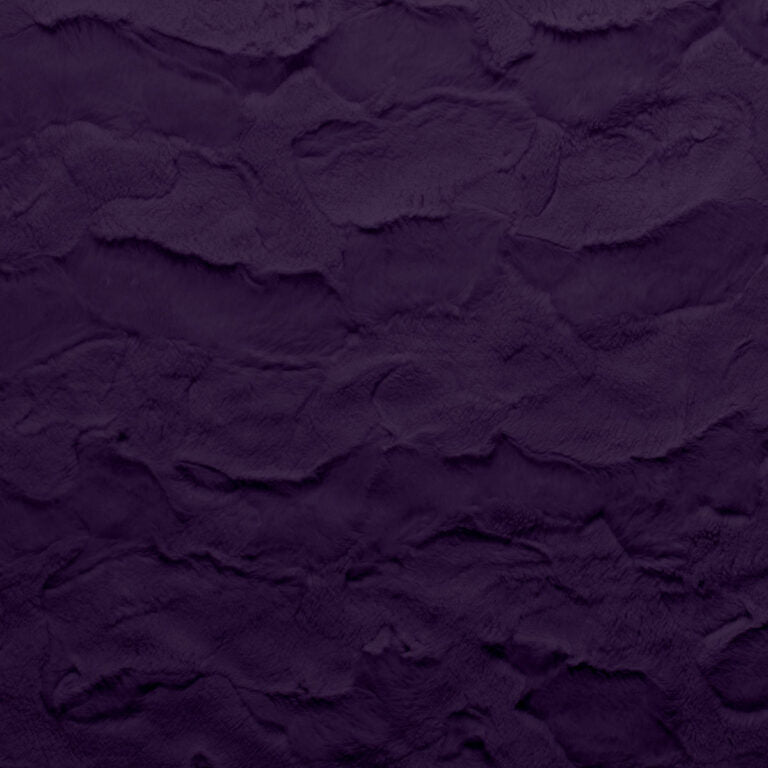 Minky -Lux Snuggle New York PURPLE From EZ Fabric