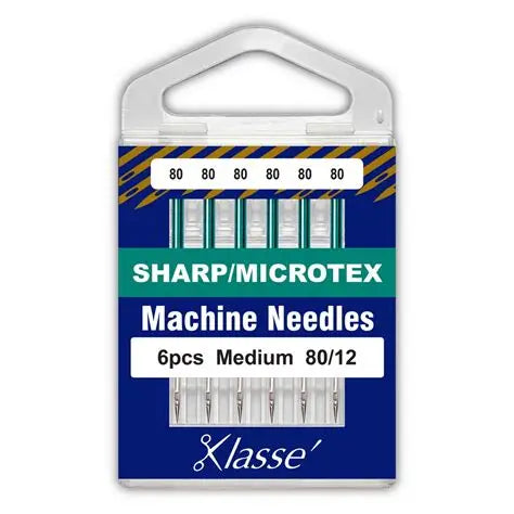 Klasse SHARP/MICROTEX 80/12 Needles - 6 Needles per pack
