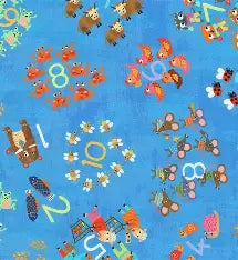 Cloud Cuddle Minky -FUN 2-3 NUMBERS by Robert Kaufmann