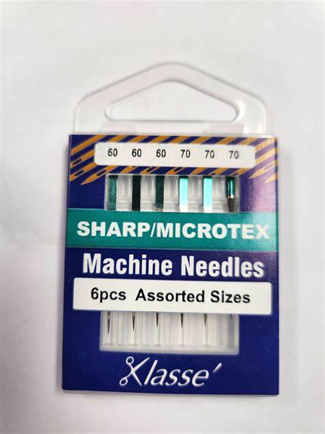 Klasse SHARP/MICROTEX Assorted Needles - 6 Needles per pack
