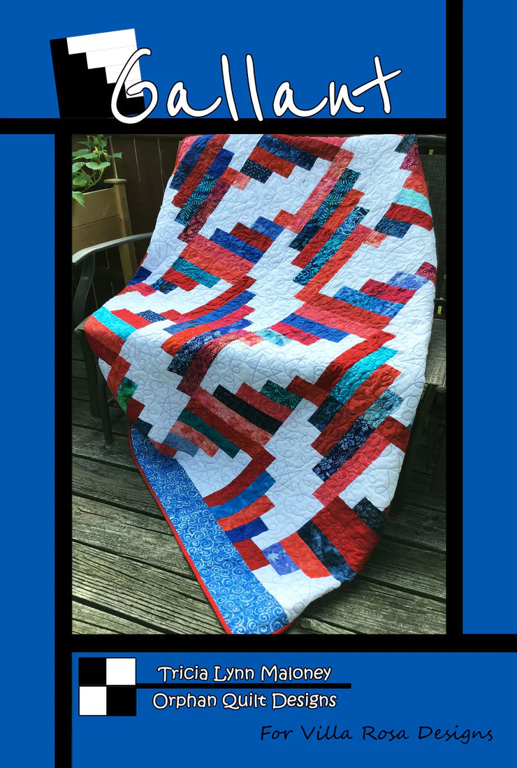 Make a Quilt with Vickie using Villa Rosa Patterns - Friday April 24th - Gallant Pattern