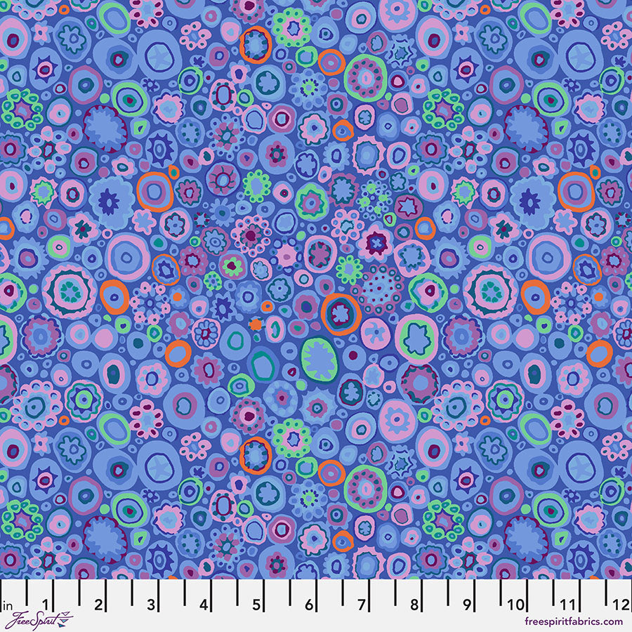 Kaffe Fassett Fabrics - Paperweight - Blue From FreeSpirit Fabrics