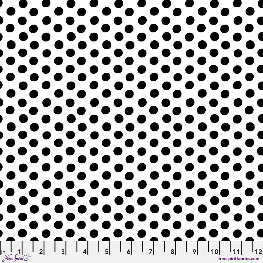Kaffe Fassett Fabrics - Spot - White From FreeSpirit Fabrics