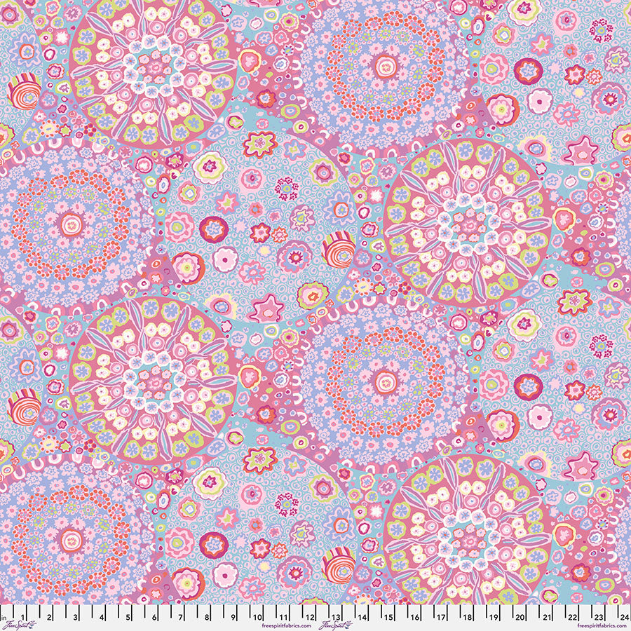 Kaffe Fassett Fabrics - Millefiore - Pink From FreeSpirit Fabrics