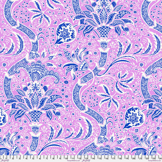 Indian - Pink From Kaffe x Morris & Co. Collaboration From FreeSpirit Fabrics