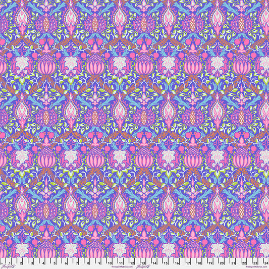 Granada - Purple  From Kaffe x Morris & Co. Collaboration From FreeSpirit Fabrics