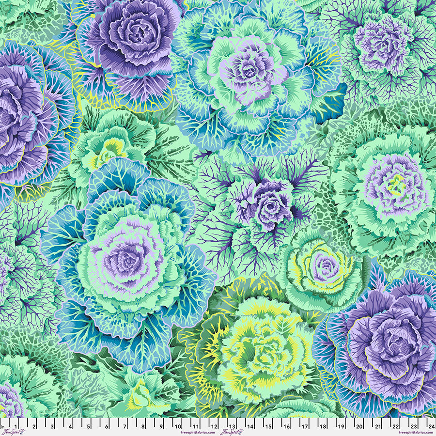 Kaffe Fassett Fabrics - Brassica - Green From FreeSpirit Fabrics