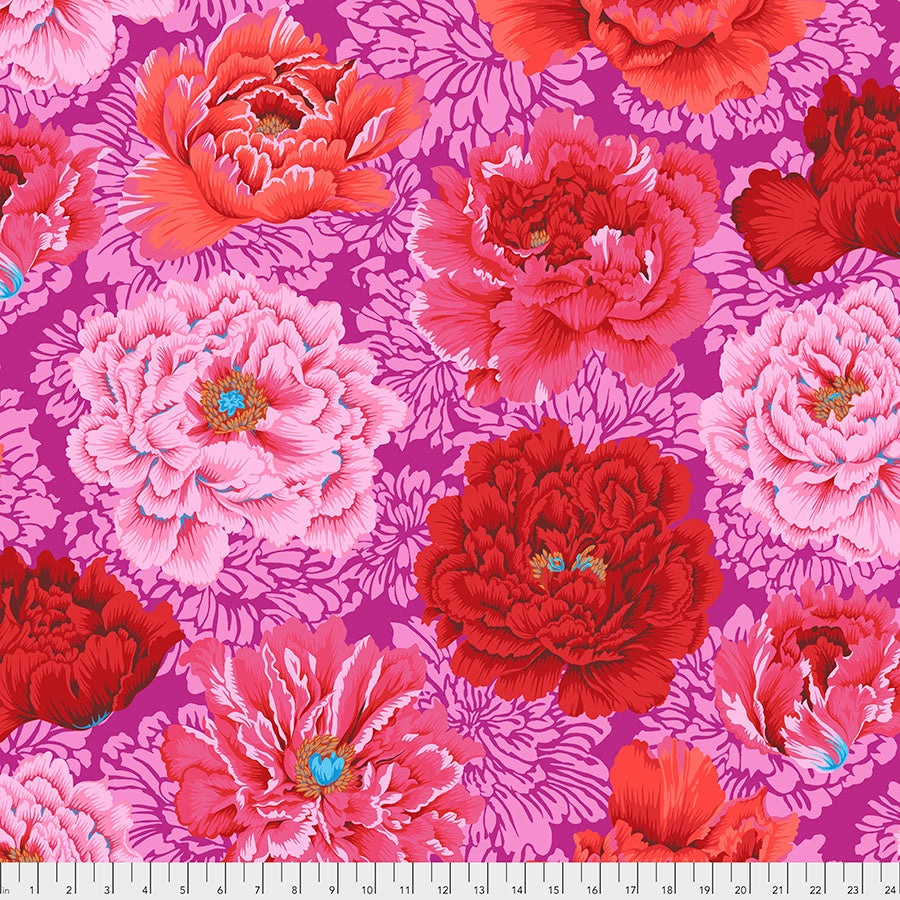 Kaffe Fassett Fabrics - Brocade Peony - Hot From FreeSpirit Fabrics